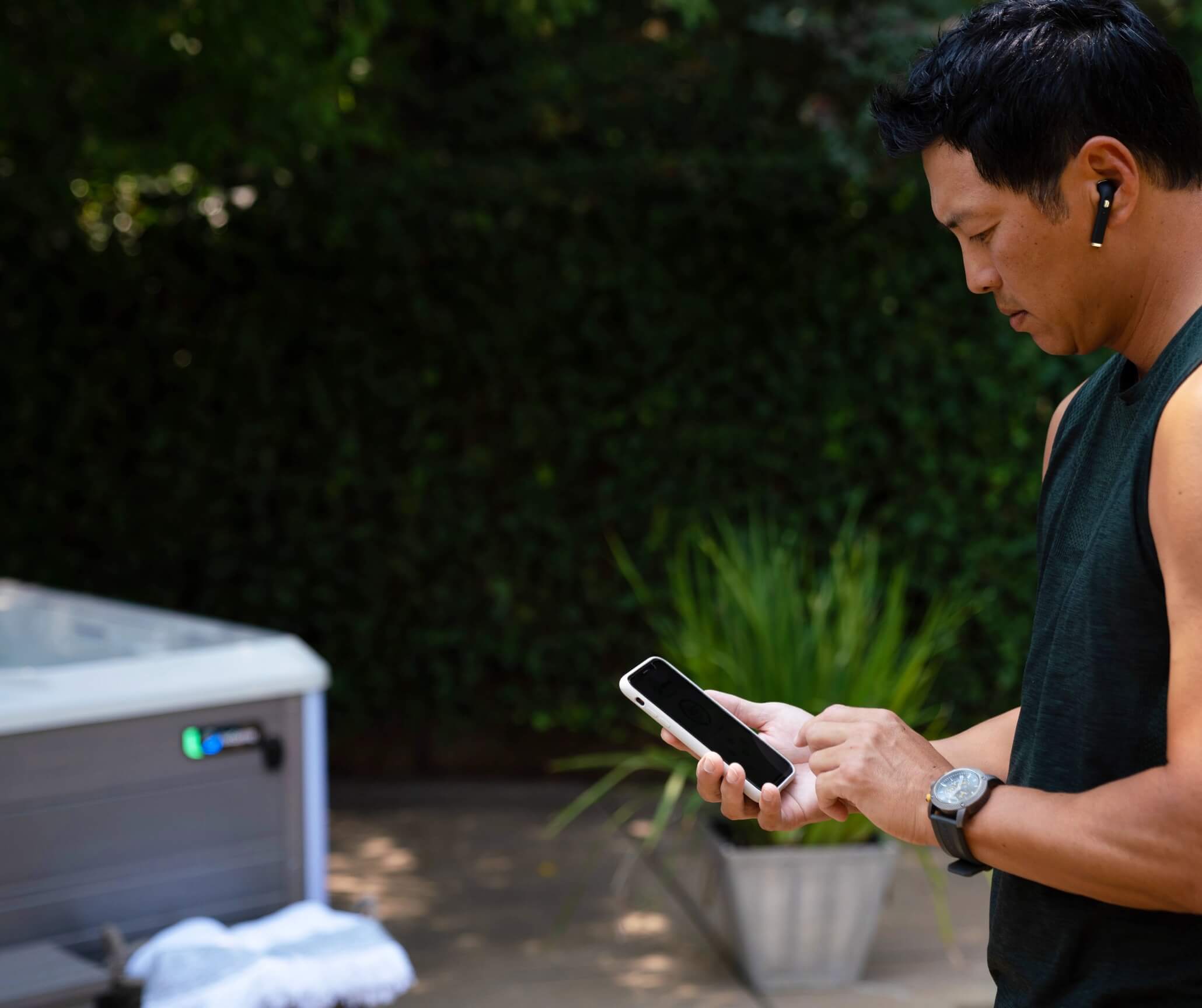 Stay in control from your phone